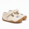 Squish Shoes - Cream Leather