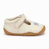 Squish Shoes - Cream Leather