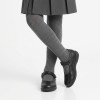 Emily School Shoes - Black Leather
