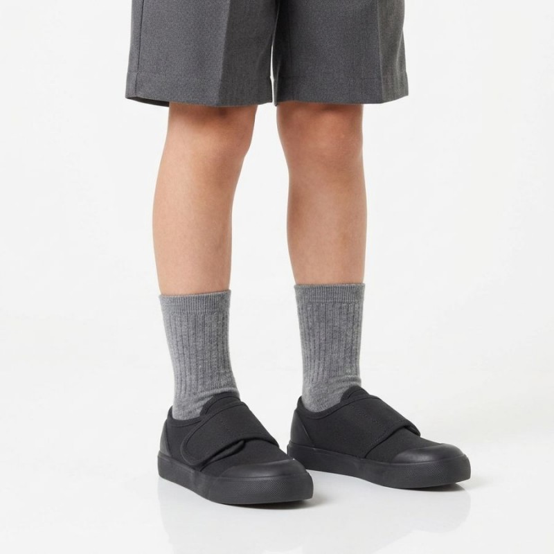Skip Plimsolls - Black