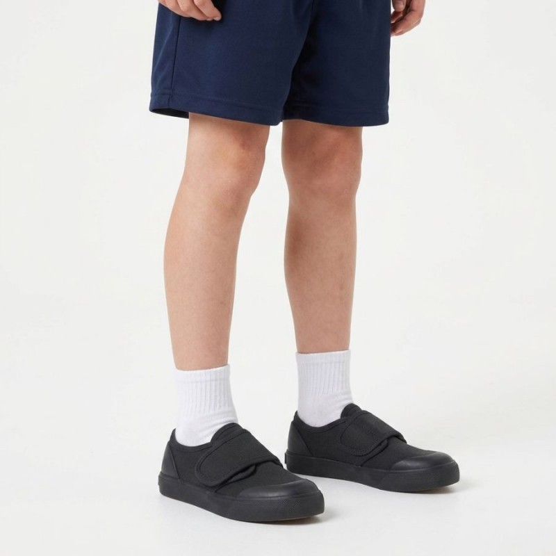 Skip Plimsolls - Black