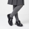 Star Jump School Shoes - Black Patent