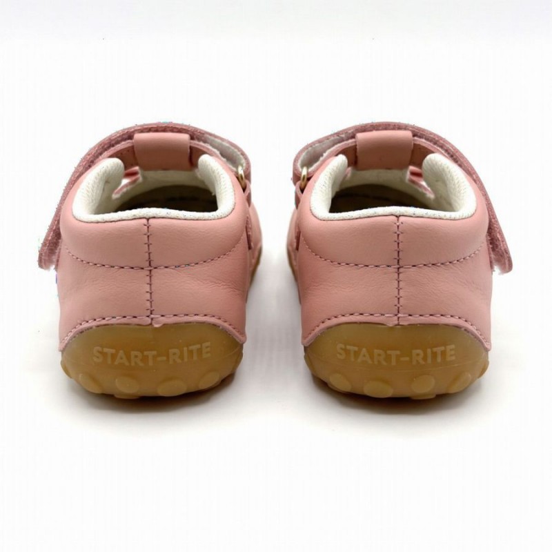 Wiggle Shoes - Dusky Pink Leather