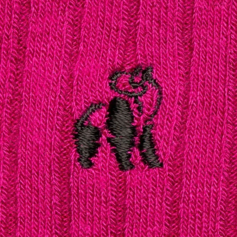 Bamboo Socks – Cerise Pink