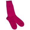 Bamboo Socks – Cerise Pink