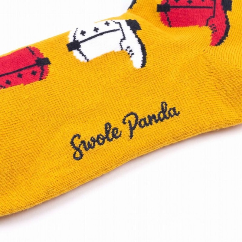 Cowboy Bamboo Socks - Mustard