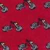 Motorbike Bamboo Socks - Red