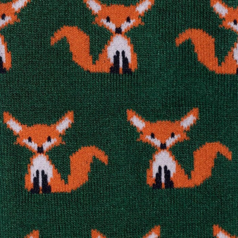 MR Fox Bamboo Socks SP326 Socks – Green