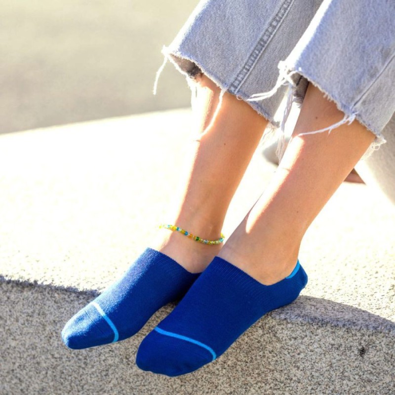 No-Show Socks SP084 - Blue