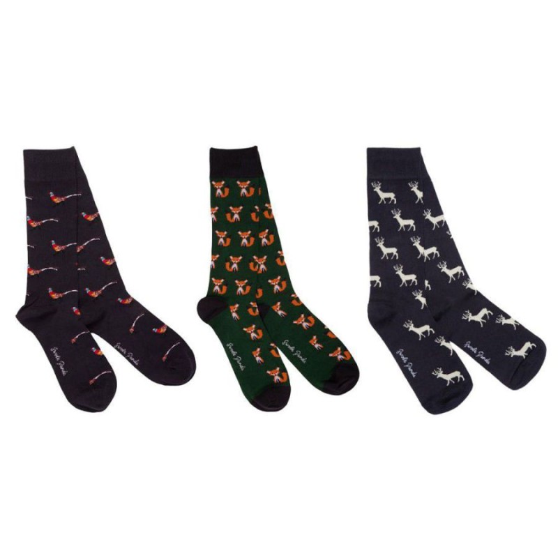 Sock Box - 3 Pairs Of Bamboo Socks – Countryside