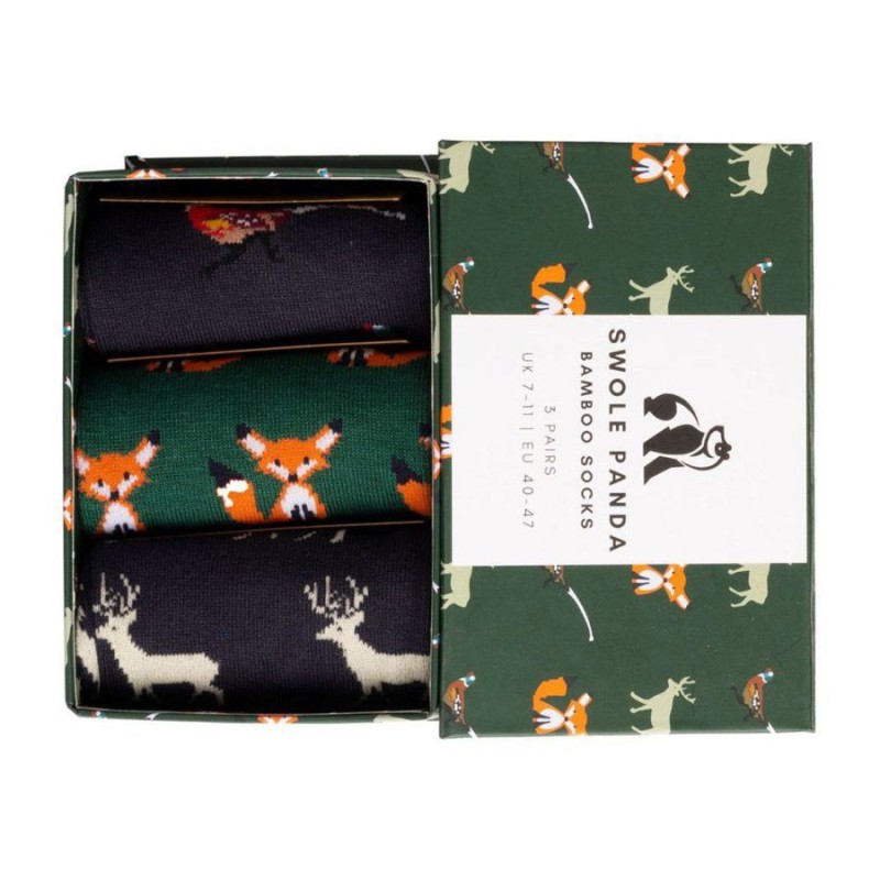 Sock Box - 3 Pairs Of Bamboo Socks – Countryside