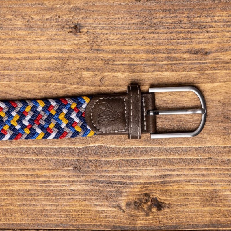 Woven Belt SP-RWB – Rainbow Zigzag Woven Belt SP-RWB – Rainbow Zigzag