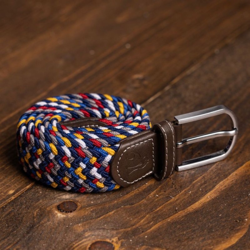 Woven Belt SP-RWB – Rainbow Zigzag Woven Belt SP-RWB – Rainbow Zigzag