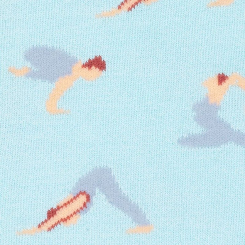 Yoga Socks - Blue