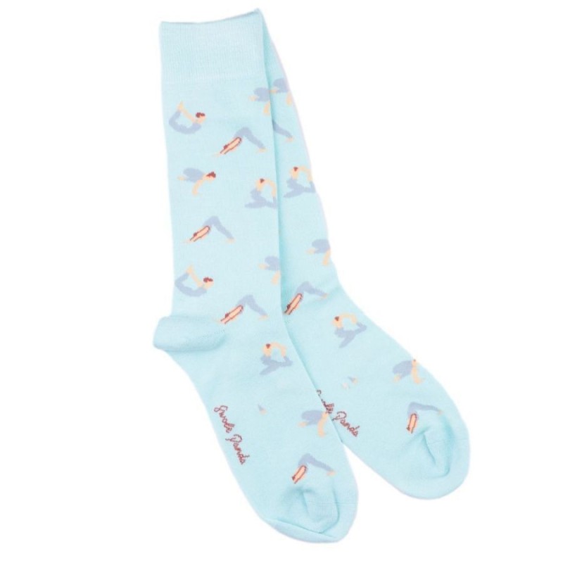 Yoga Socks - Blue