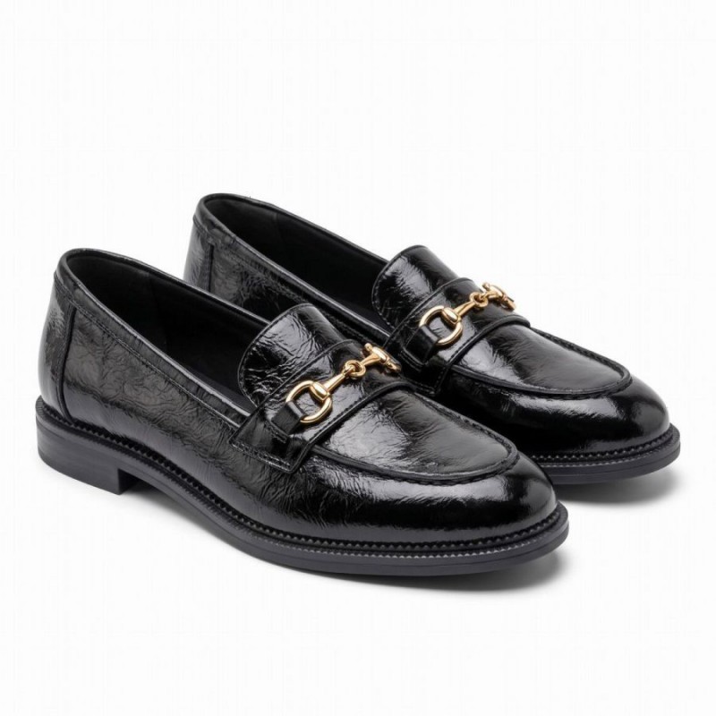 24255 Loafers - Black Leather