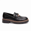 24722 Loafers - Black Leather