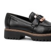 24722 Loafers - Black Leather