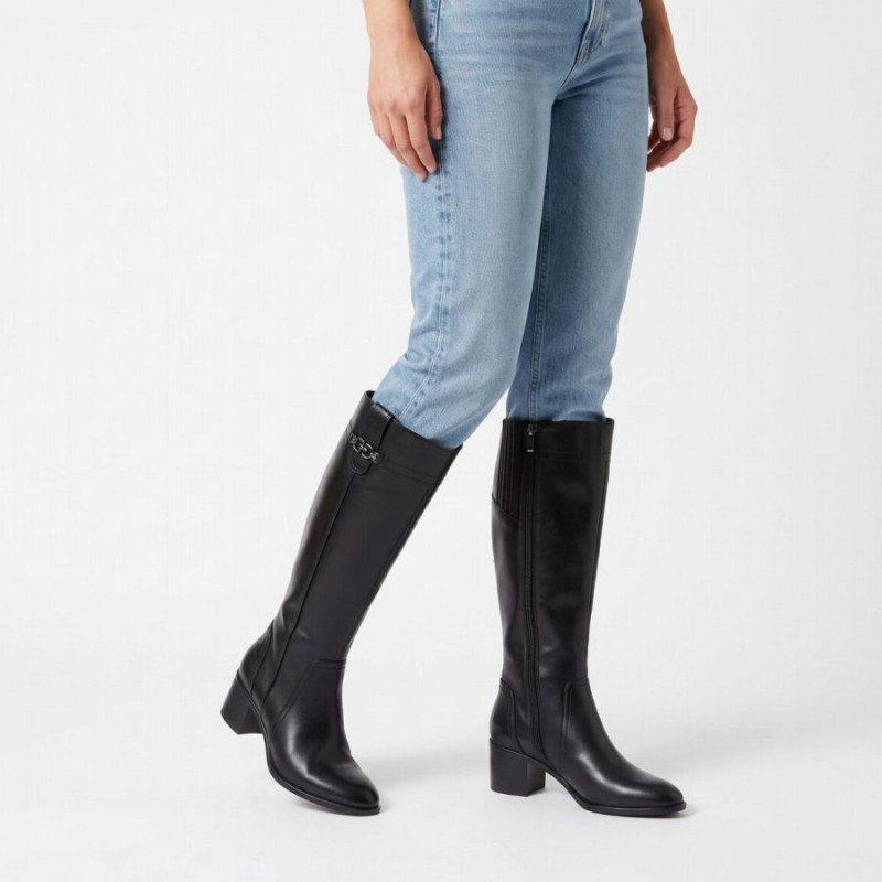 25576 Long Boots - Black