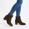 25313 Ankle Boots - Olive Suede 25313 Ankle Boots - Olive Suede