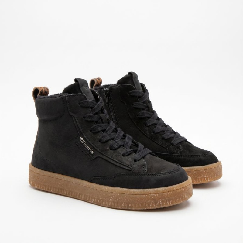 25203 Ankle Boots - Black Leather