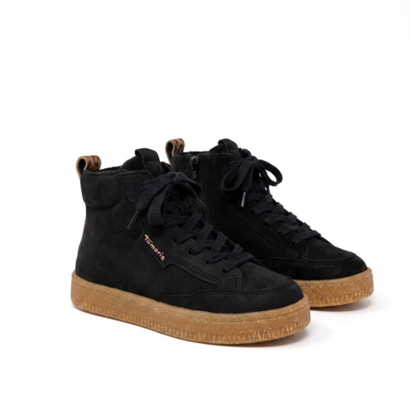 25203 Ankle Boots - Black Leather