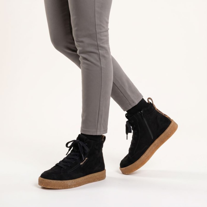 25203 Ankle Boots - Black Leather
