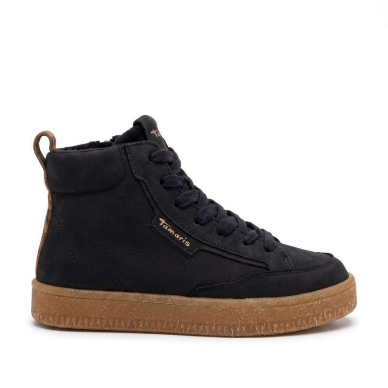 25203 Ankle Boots - Black Leather