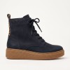 25203 Ankle Boots - Black Leather
