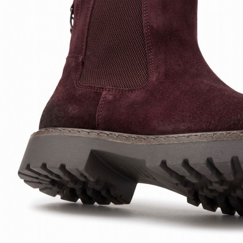 25449 Boots - Burgundy