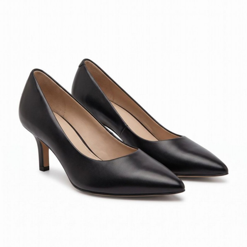 22434 Shoes - Black Leather 22434 Shoes - Black Leather