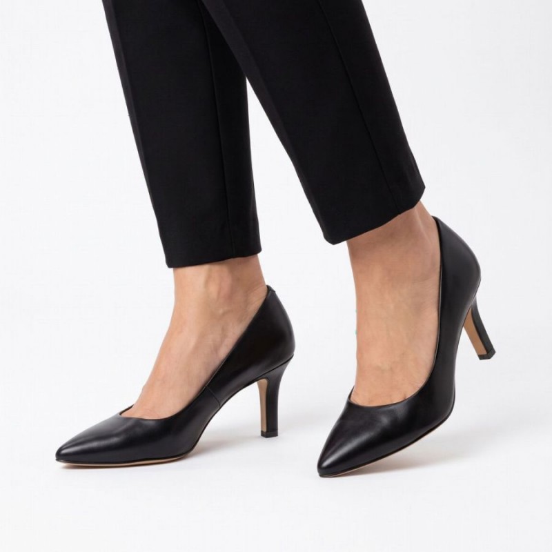 22434 Shoes - Black Leather 22434 Shoes - Black Leather