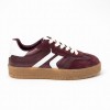 23723 Trainers - Burgundy Leather 23723 Trainers - Burgundy Leather