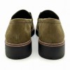 24722 Loafers - Olive Suede
