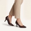 22434 Court Shoes - Mahogany Leather 22434 Court Shoes - Mahogany Leather