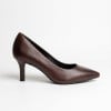 22434 Court Shoes - Mahogany Leather