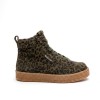 25203 Ankle Boots - Olive Leopard Suede 25203 Ankle Boots - Olive Leopard Suede