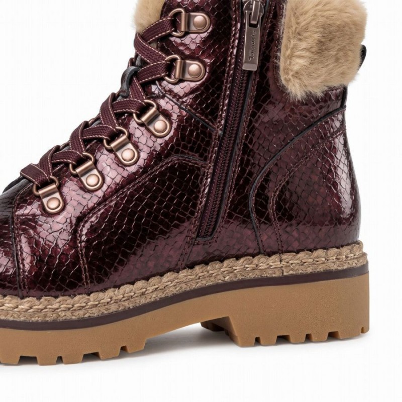 26264 Boots - Burgundy