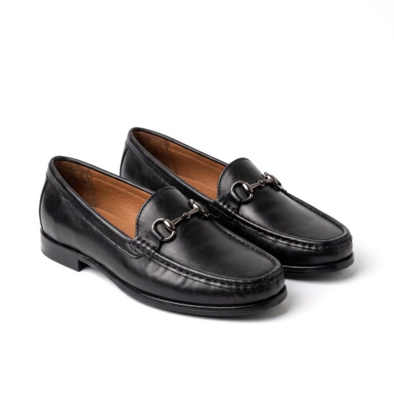 Aspen 25962 Loafers - Black Leather