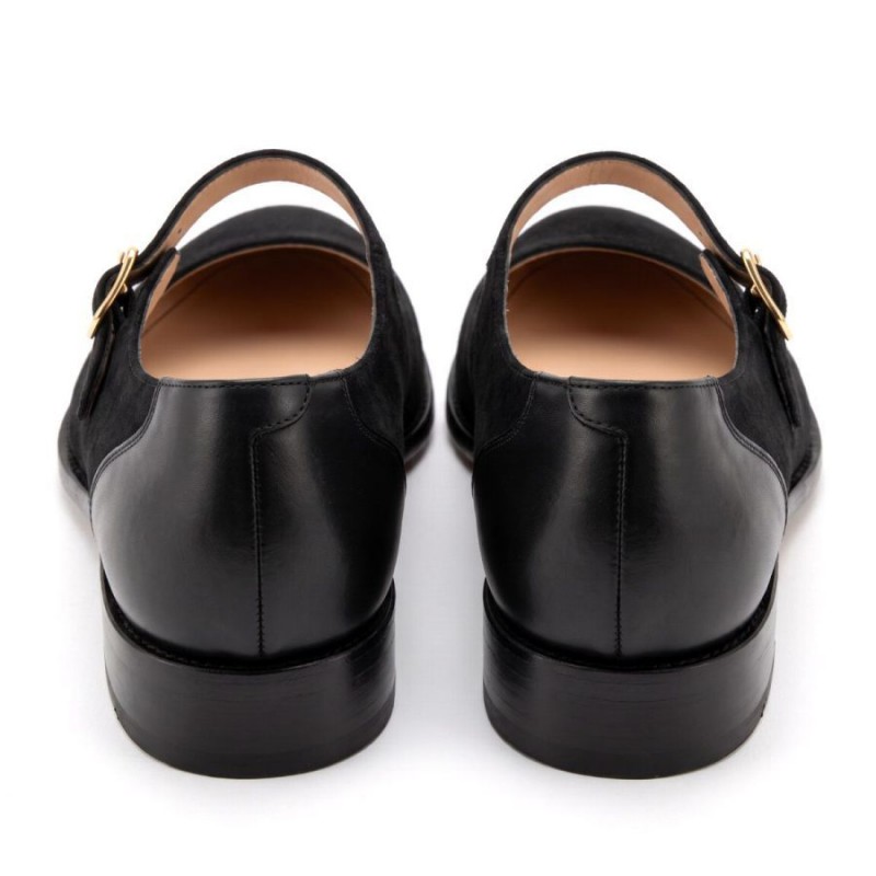 Golden Boot Debbie M-6553 Pumps - Black Suede