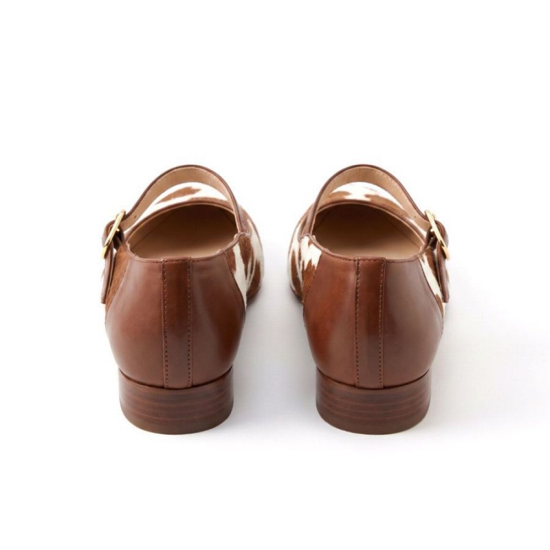 Golden Boot Debbie M-6553 Pumps - Tan Beige Leather