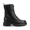 Bones 13 A-4313 Ankle Boots - Black Leather