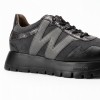 Odisei 110 A-24110 Trainers - Black Leather