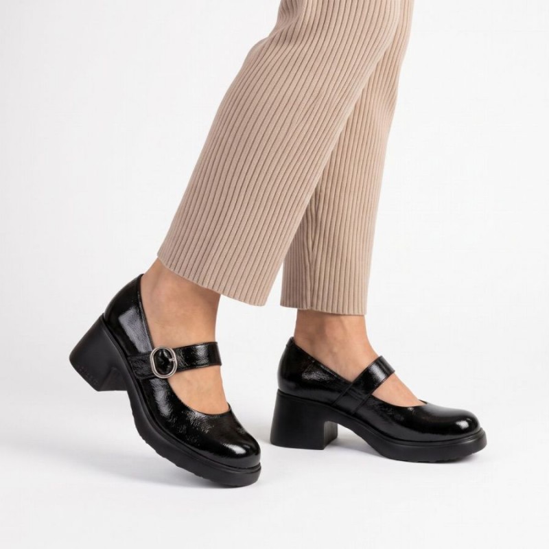 Flytres 42 E-7142 Shoes - Black Patent