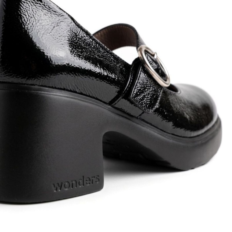 Flytres 42 E-7142 Shoes - Black Patent