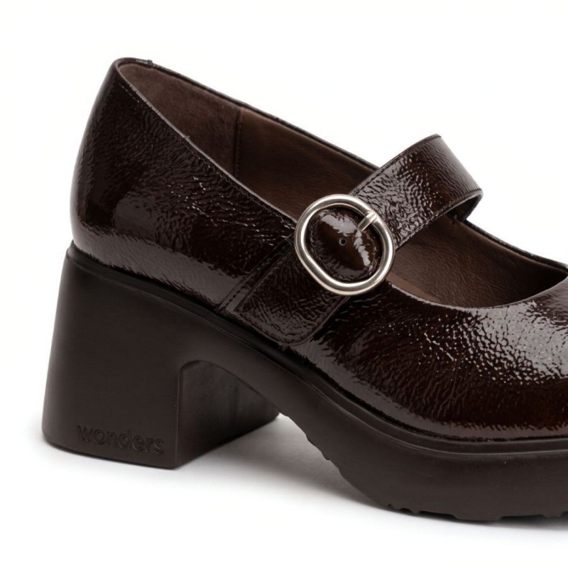 Flytres 42 E-7142 Shoes - Coffee Patent