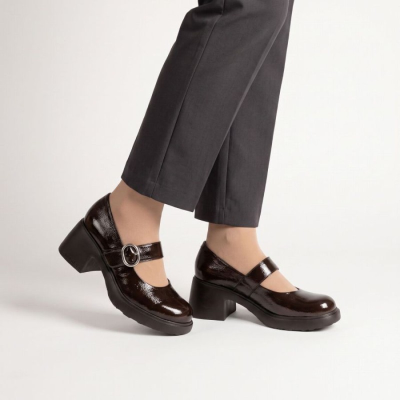Flytres 42 E-7142 Shoes - Coffee Patent