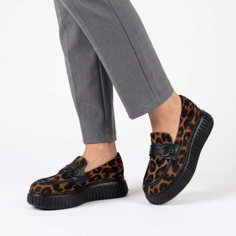 Xfly 03 A-5203 Loafers - Tabac Suede