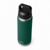 Rambler 26 Oz (769 ML) Bottle With Chug Cap – Black Forest Green Rambler 26 Oz (769 ML) Bottle With Chug Cap – Black Forest Green