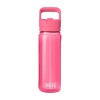 Yonder 25 Oz (750 ML) Water Bottle With Colour-Matched Straw Cap – Tropical Pink Yonder 25 Oz (750 ML) Water Bottle With Colour-Matched Straw Cap – Tropical Pink